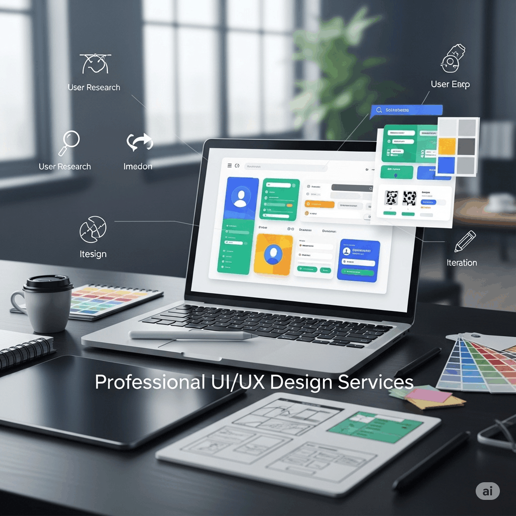 🎨 Professional UI/UX Design Services